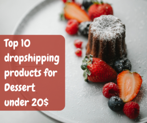 Read more about the article Top 10 dropshipping products for Dessert under 20$